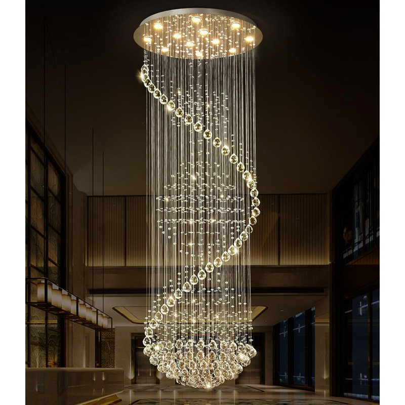 Itay 12 - Light Dimmable Tiered Chandelier