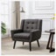 Chaise d'appoint avec pieds noirs pour la maison d'intérieur-3532260