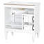 Meuble-lavabo élégant l 30 po avec lavabo en céramique-221347378