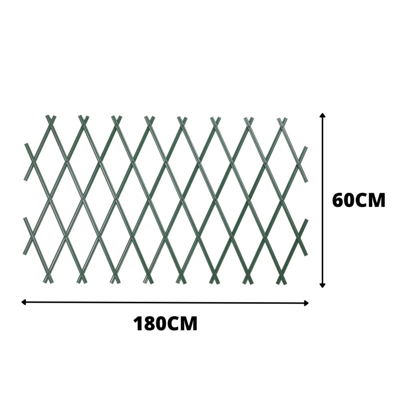 Balendran 60cm H x 180cm W Vinyl Expanding Trellis