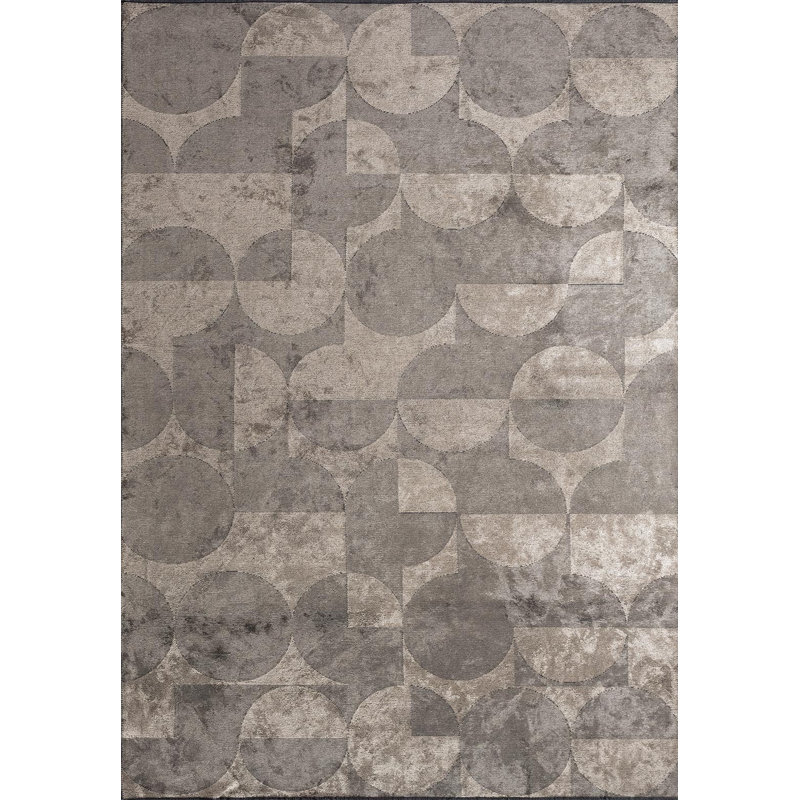 Tapis à pois Modern Modern, Rectangle 9 pi x 12 pi