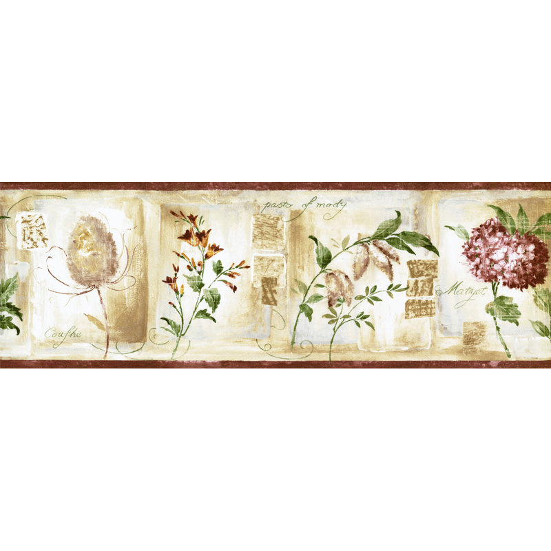 Bordure de papier peint vieilli l 15 pi x l 7 po Shannon