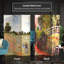 70.88" x 63" Double Sided Works of Monet 4 Panel Room Divider-1986922364