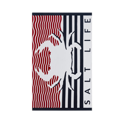 CRABBIN BEACH TOWEL