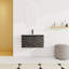 Meuble-lavabo moderne avec lavabo en céramique