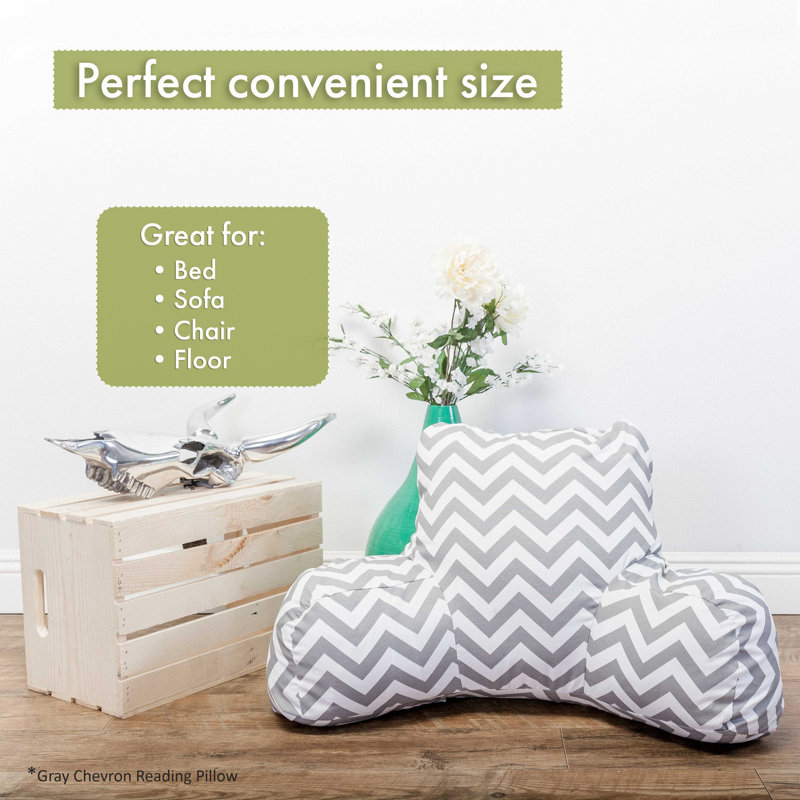 Seahorse Indoor/Outdoor Bed Rest Pillow, Navy