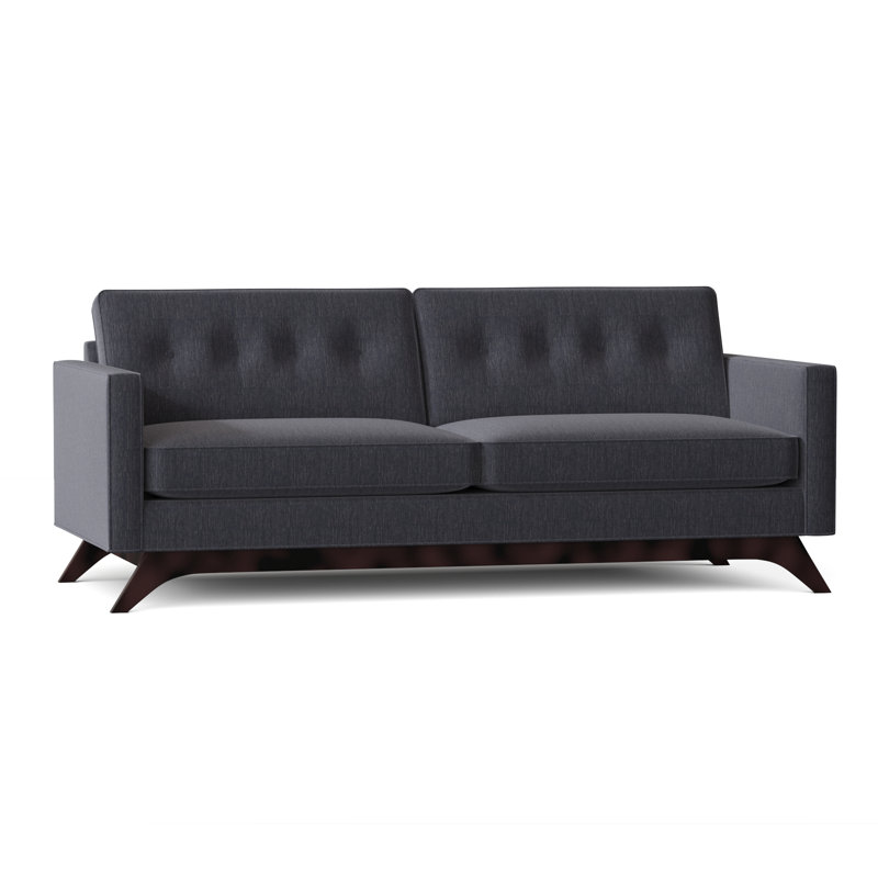 Flinn Upholstered 84'' Sofa, Macarena Ocean
