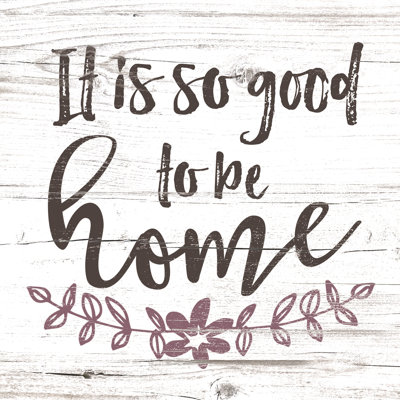 Good Home - Wrapped Canvas Print