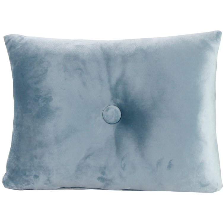 Buy Button Tufted Velvet Throw Pillow