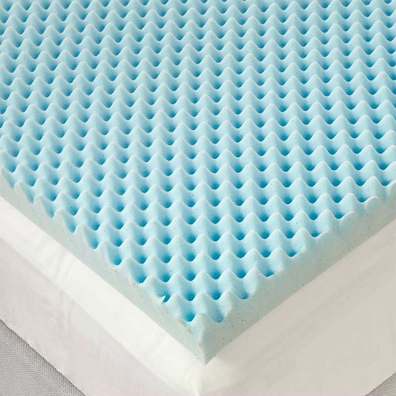 Surmatelas hypoallergénique réversible toutes saisons, 4.1", Grand