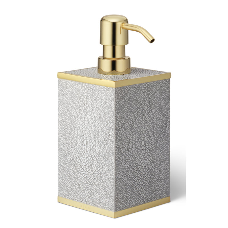 Shagreen Soap Dispenser, Wheat