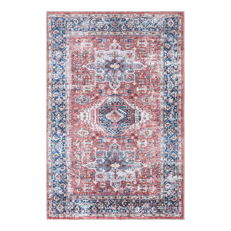 Tapis lavable Bungalow Bungalow, Rectangle 4 pi x 6 pi