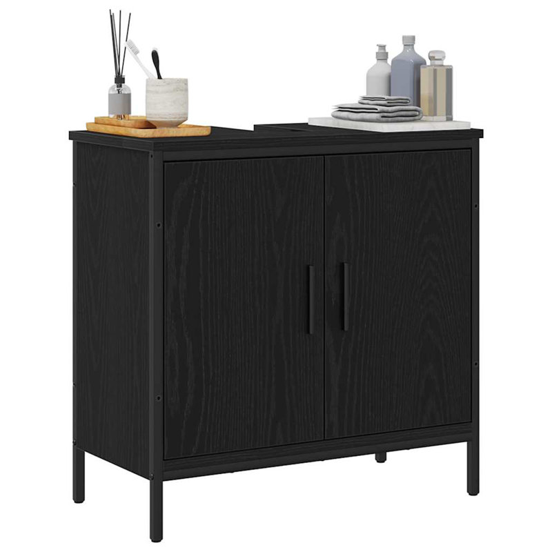 Bathroom Sink Cabinet 60 X 30 X 60 Cm Engineered Wood
