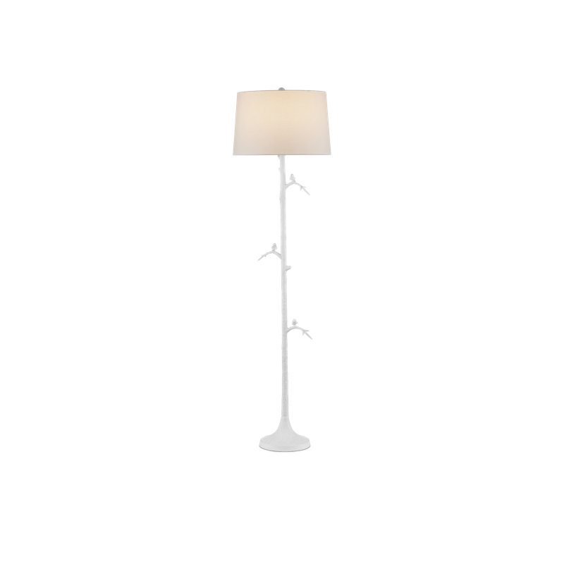 Lampe sur pied blanche piaf