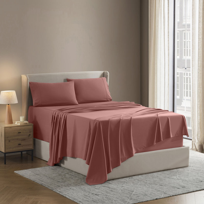 Ensemble de draps Luxury Collection Classic, Grand / véhicule récréatif, Rouge Canyon