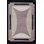 Toulon Geometric Area Rug in Lavender/Ivory/Ebony