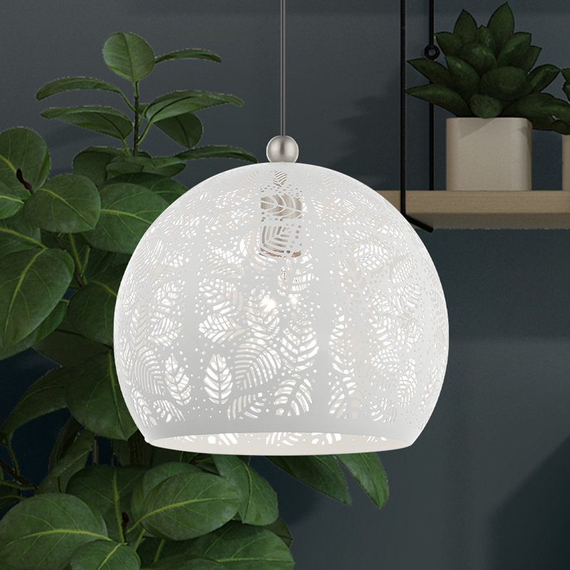 Alira 1 - Light Pendant, White, 80"H x 11.75"W x 11.75"D