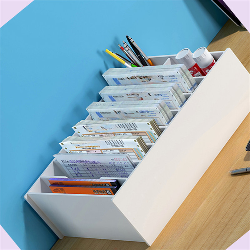 Rangement de bureau en plastique Luxcien