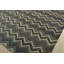 Tapis gris / ivoire en laine noué à la main de conception unique 8 pi 3 po x 10 pi 1 po Selen