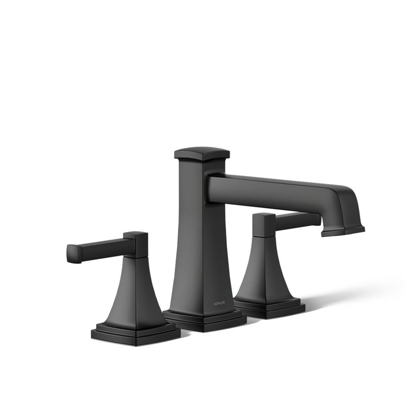 Riff Bath Faucet Trim, Matte Black