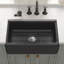 Évier de cuisine encastré en argile réfractaire à tablier frontal simple 30 po ELLAI Farmhouse Sink-79537922