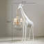 39.37" Keijo Giraffe Figurines & Sculptures Novelty Floor Lamp,Home Decor Statue