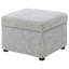 Fauteuil d'appoint pivotant avec rangement relevable Odis