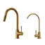 Ensemble de robinet de cuisine double - robinet rétractable et robinet à eau par osmose inversée pour évier de cuisine-131365778