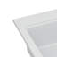 Évier de cuisine en quartz - Évier de cuisine encastré en granite blanc