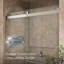Levity Plus Less Sliding Shower Door, 81-5/8" H x 56-5/8 - 59-5/8" W, With 3/8" Thick Crystal Clear Glass-335228497