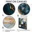 Citally Abstract Marble Of The Turtle S Voyage - Tortue, art mural-934161729-934161731-934161749