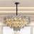 Maecee Crystal Chandelier Light Fixture, Luxury Round Chandeliers High Ceiling for Living Room, Bedroom, Dining Room, Kitchen Island, Entryway-900311510-900311509
