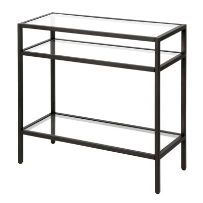 Glass Top End Table