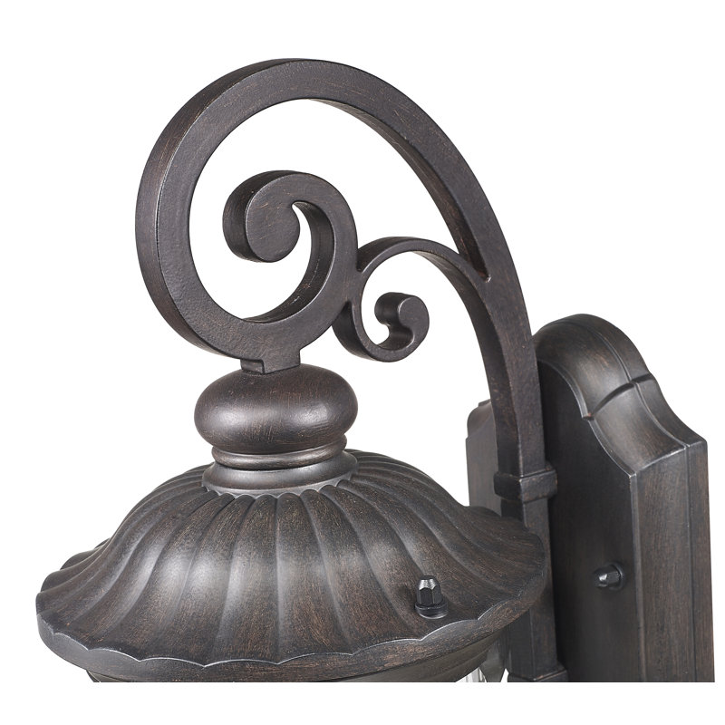 Angie Wall Light, Black Coral, 22.5" H x 9" W x 11.5" D