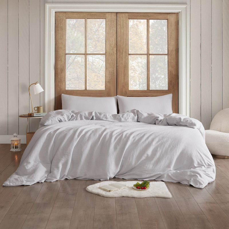 Duvet Cover, Queen Duvet Cover, Light Grey