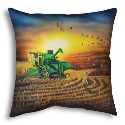 Throw Pillow, American Harvest by Robert Andrea