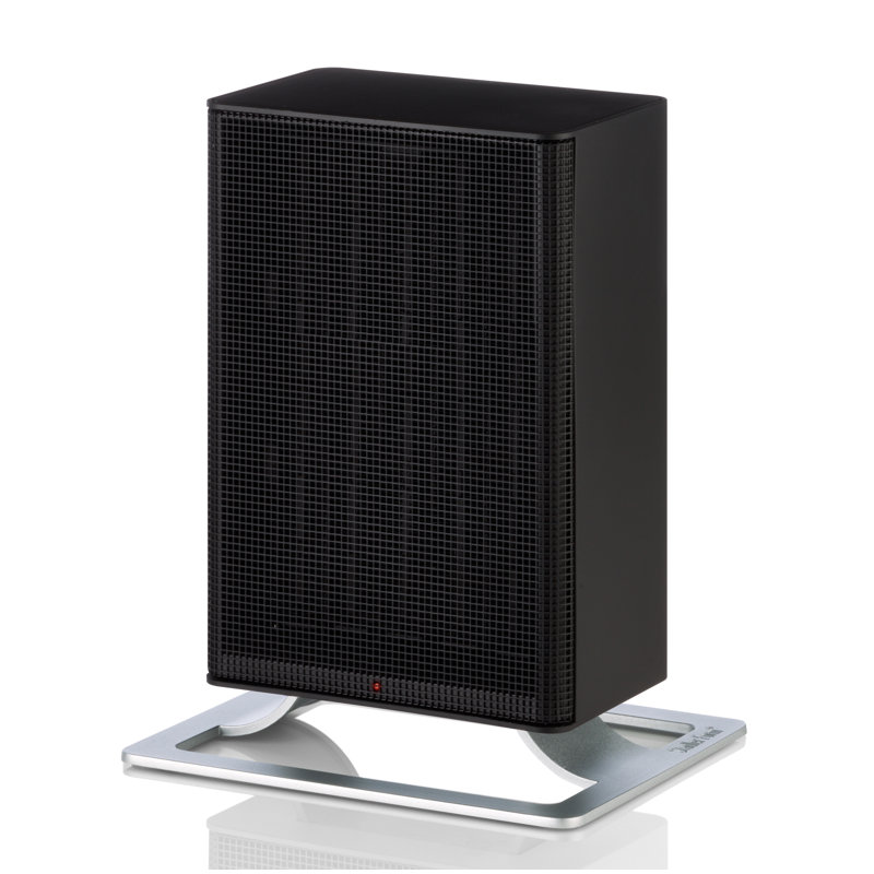 Stadler Form 1200 Watt Electric Compact Space Heater with Adjustable Thermostat, Black