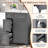 24'' Single Bathroom Vanity with Ceramic Top-948129360