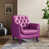 Hibiscus Purple Faux Leather is out of stock