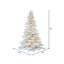 Lighted Artificial Spruce Christmas Tree-2098584714-2098584725