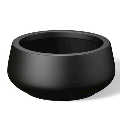 Medium Concrete Round Planter / Pot With Drainage Holes