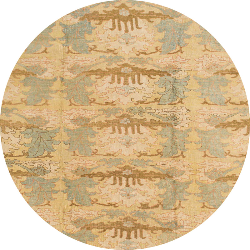 Tapis abstrait moderne 1208, Rond 4 pi