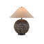Lampe de table noire Casimer