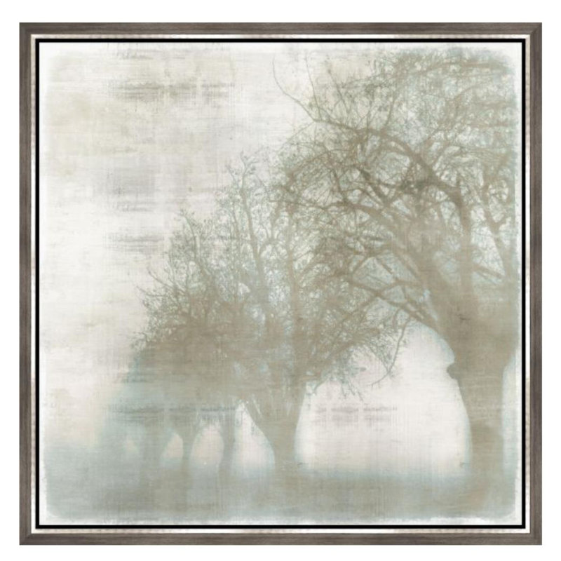 Mystic Morning III Print by Mari Urasawa, Encaustic, 32.25" H x 32.25" W x 1.5" D
