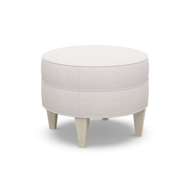 Round Ottoman, 9637-49, Sandstone