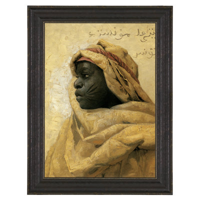 " Portrait Of A Nubian, 1886 " by Peder Mork Monsted