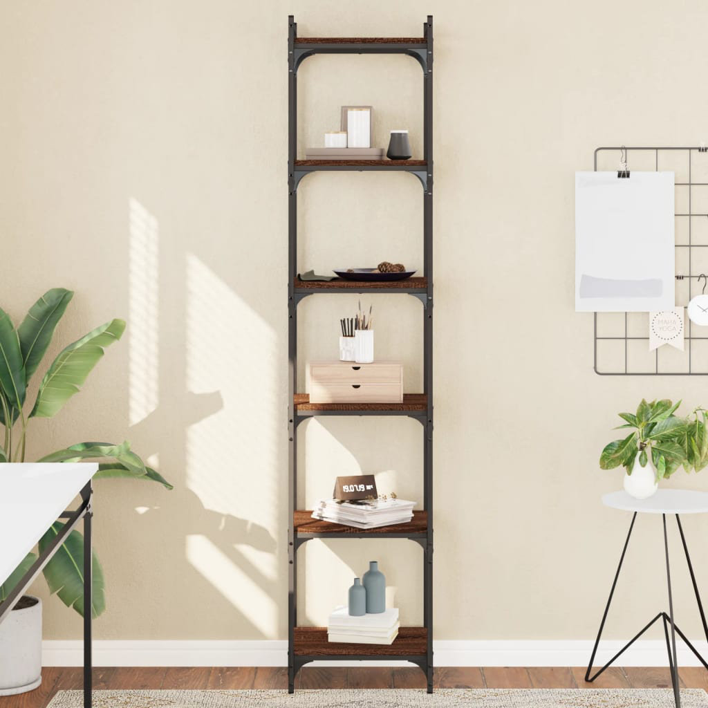154cm H x 40cm W Metal Standard Bookcase