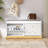 Modern White Gold Trim Shoe Bench with Flip Doors & Padded Seat, Entryway Hidden Shoe Storage Cabinet Bench-1075086928