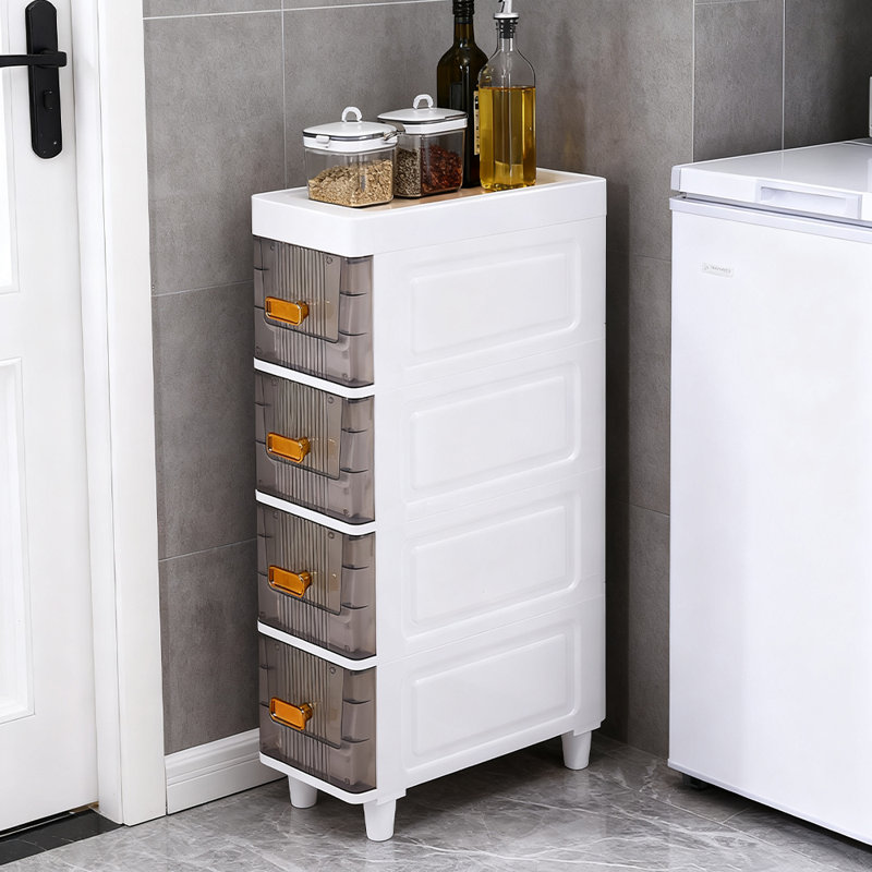 Plastic / Acrylic Freestanding Bathroom Cabinet