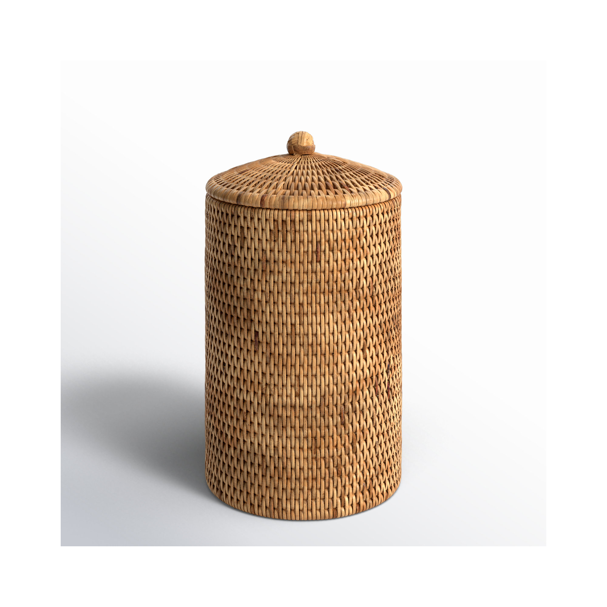 Rael Freestanding Toilet Paper Holder, Honey Brown